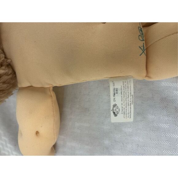 CPK Cabbage Patch Kids Doll first edition blond boy 1990 Hasbro no clothes - Picture 9 of 10
